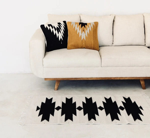 4 Set Handmade Wool Cushion Cover 18x18" Throw Vintage Kilim Bed Sofa Pillowcase