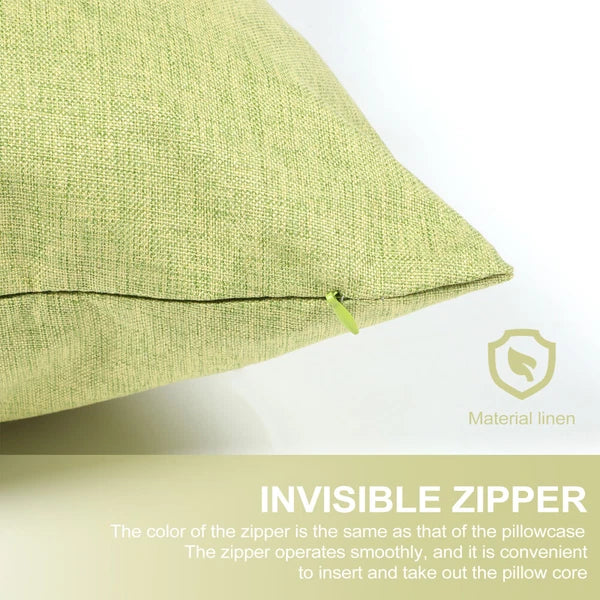 3 Pieces Waterproof Throw Pillowcase Office Child Sofa Bed Cushion Cover