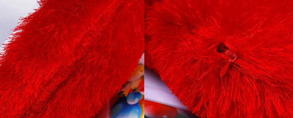 Clearance Sale - White Sublimation Fluffy Plush Pillow Cases Throw Cushion Cover