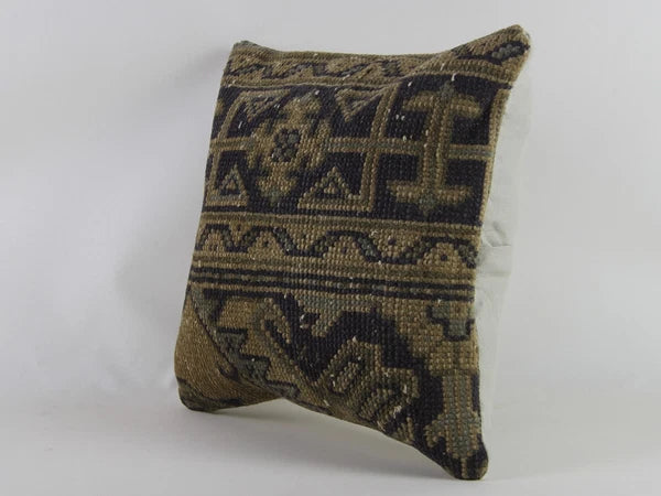 Wool Jute Cushion Cover Throw Indian Vintage Cushions Handmade Kilim Pillowcase