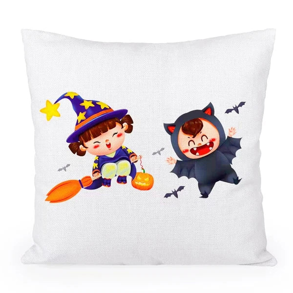 50pcs 16"x16" Blank White Linen Sublimation Blank Pillow Case Sofa Cushion Cover